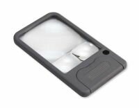 Kapesní Carson lupa PM-33 s LED