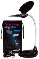 Levenhuk stolní lupa s LED podsvícením Zeno ZL 13 černá, 2x zvětšení | www.lupy-dalekohledy.cz