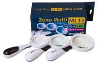 Sada 3 lup Levenhuk Zeno Multi ML13 - 2x, 3x a 4x + LED