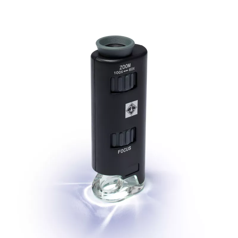 Zoom mikroskop s LED diodou 60-100x